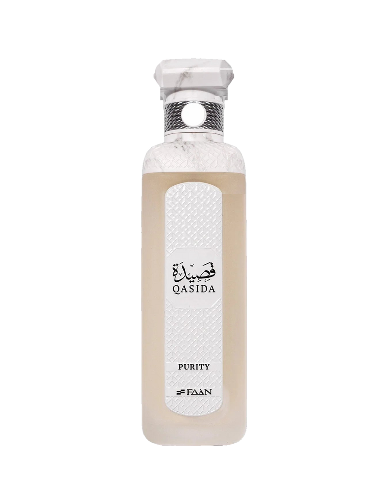 FAAN Qasida Purity 200 ml Eau de Parfum bottle